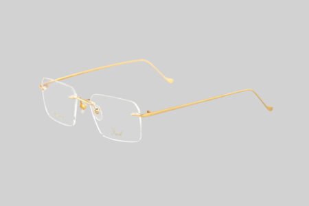gold optical frames