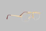 Golden Frame Glasses