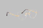 18k gold eyewear for women