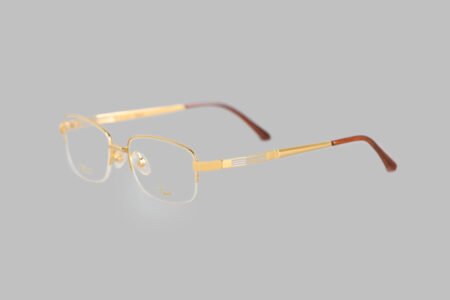 18k gold glasses frames mens