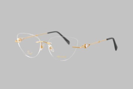 18k gold frame for women