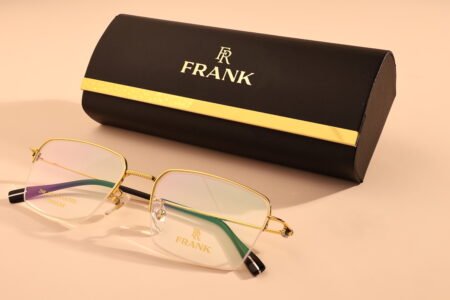 gold frame glasses girls - frank luxury