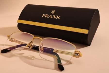 gold frame eyeglasses mens frank luxury