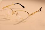 gold glasses frames mens